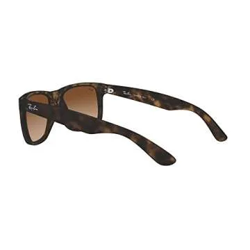Ray-Ban RB4165 Justin Rectangular Sunglasses - Unisex Design