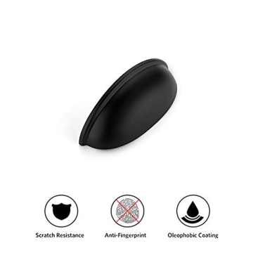 Ravinte 10 Pack 3" Drawer Pulls Black Cabinet Hardware