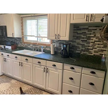 Ravinte 10 Pack 3" Drawer Pulls Black Cabinet Hardware