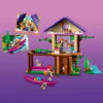 LEGO Friends Forest House 41679 Building Kit; Forest Toy with a Tree House; Great Gift for Kids Who Love Nature; New 2021 (326 Pieces)