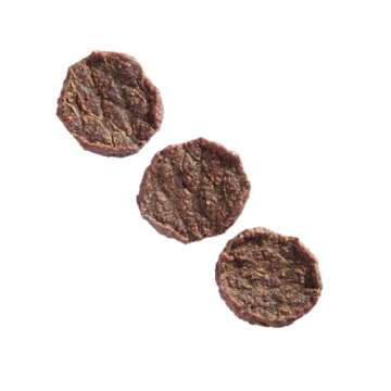 Happy Howie's Beef Mini Doggy Burgers - Natural Healthy Dog Treats, Made with Real Beef, Chewy, Hormone and Gluten Free - Bulk (126 Count)