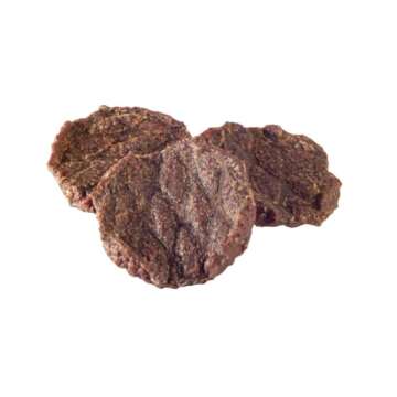 Happy Howie's Beef Mini Doggy Burgers - Natural Healthy Dog Treats, Made with Real Beef, Chewy, Hormone and Gluten Free - Bulk (126 Count)