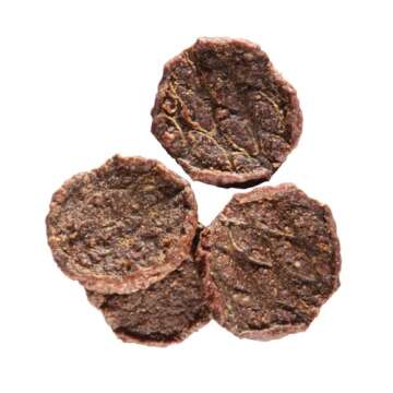Happy Howie's Beef Mini Doggy Burgers - Natural Healthy Dog Treats, Made with Real Beef, Chewy, Hormone and Gluten Free - Bulk (126 Count)