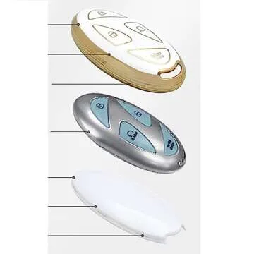 Stylish WENHENI Key Fob Cover for Hyundai Models 2023 2024