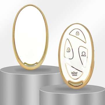 Stylish WENHENI Key Fob Cover for Hyundai Models 2023 2024