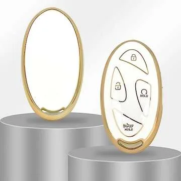 Stylish WENHENI Key Fob Cover for Hyundai Models 2023 2024