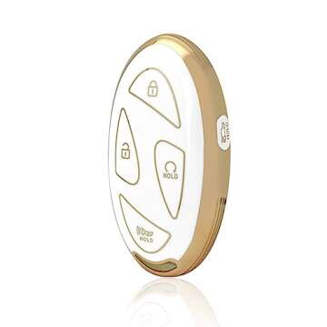 Stylish WENHENI Key Fob Cover for Hyundai Models 2023 2024