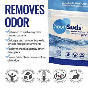Sport Suds Laundry Detergent for Workout Clothes