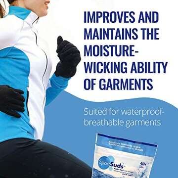 Sport Suds Laundry Detergent for Workout Clothes