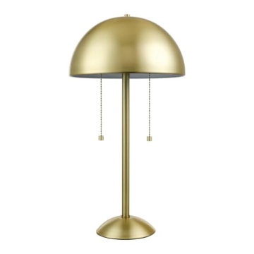Globe Electric Haydel Lamp - Dual Control Matte Brass