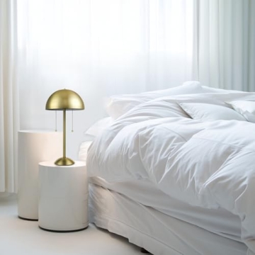 Globe Electric Haydel Lamp - Dual Control Matte Brass