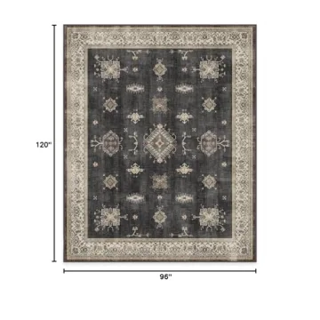 Stylish RUGGABLE Verena Dark Wood Area Rug for All Homes