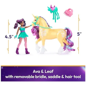 Unicorn Academy Ava & Leaf Set for Creative Play