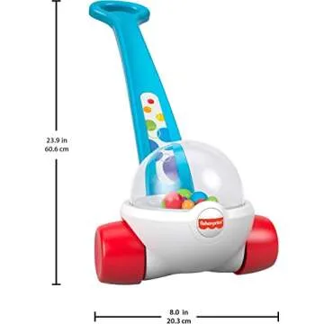 Fisher-Price Corn Popper Classic Push Toy for Toddlers