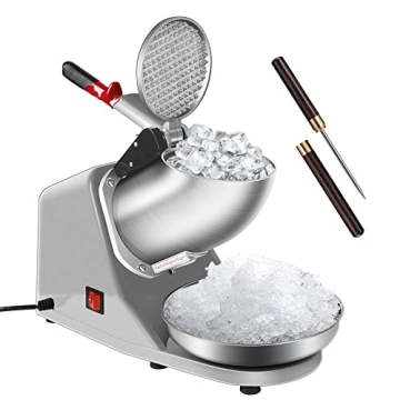 VIVOHOME Electric Ice Shaver Snow Cone Maker Machine for Home and Commercial Use