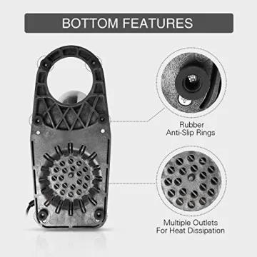 VIVOHOME Electric Ice Shaver Makes 143lbs of Ice Per Hour