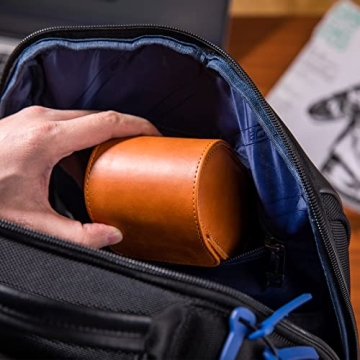 Premium Leather Travel Watch Case - Mr.Okay Single Watch Case