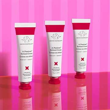 Drunk Elephant A-Passioni Midi. Travel-Size Vegan Retinol Anti-Wrinkle Face Cream to Brighten, Restore and Moisturize Skin with Vitamin F (10 ml) and B-Hydra Intensive Hydration Serum (3 ml)