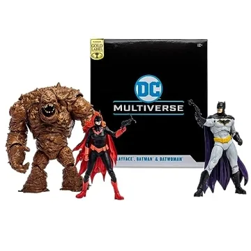 McFarlane DC Multiverse Clayface Batman Batwoman 3pk Amazon Exclusive