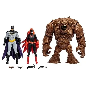 McFarlane DC Multiverse Clayface Batman Batwoman 3pk Amazon Exclusive