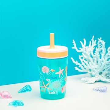 Zak Designs Kelso Tumbler Set for Kids - Leak Proof & Fun