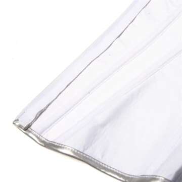 Kranchungel Women's Punk Rock Faux Leather Corset Retro Goth Waist Cincher Basque Bustier Large Silver