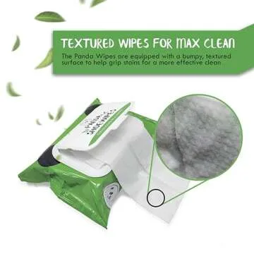 Shoe Cleaning Wipes. Panda Shoe Wipes. Removes Dirt, Grime, Dust & More! Clean Sneakers Quick Wipes for Sneakers. Clean Kicks In a Swipe! Great For Sneaker Heads & Kids Shoes! (3 Pack)