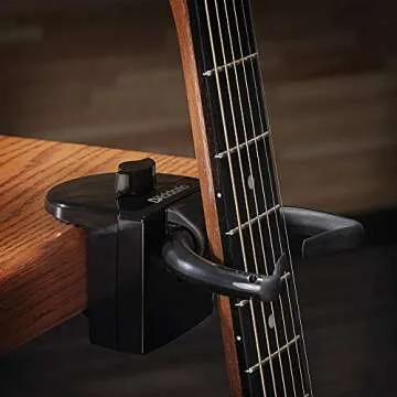 Portable Adjustable Clamp Guitar Neck Rest by D'Addario