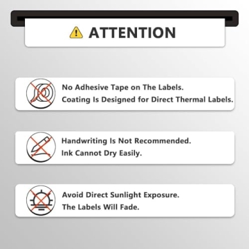 BETCKEY - Compatible DYMO 30336 (1" x 2-1/8") Rerurn Address Labels - Compatible with DYMO Labelwriter 450, 4XL, NOT Fit 550 & 5XL [16 Rolls/8000 Labels]