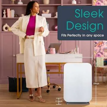 Alen BreatheSmart 75i HEPA Air Purifier for Large Rooms