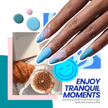 Beetles Gel Nail Polish Kit with UV Light - 68 Pcs Set