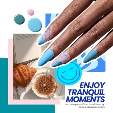 Beetles Gel Nail Polish Kit with UV Light - 68 Pcs Set