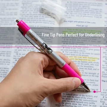 Mr. Pen Bible Highlighters and Pens No Bleed 8 Pack