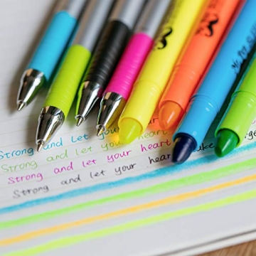 Mr. Pen Bible Highlighters and Pens No Bleed 8 Pack