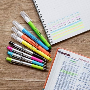 Mr. Pen Bible Highlighters and Pens No Bleed 8 Pack