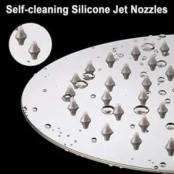 HOPOPRO 8 Inch Rain Showerhead Luxury and Easy Install