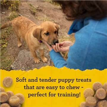 Zuke’s Puppy Naturals Puppy Training Treats for Dogs of All Sizes, Pet Treats made with Real Salmo...