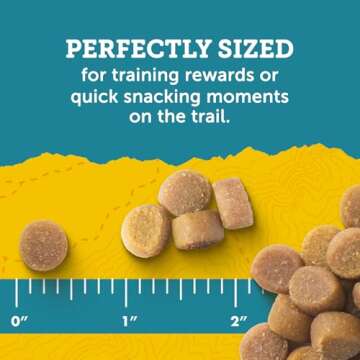 Zuke’s Puppy Naturals Puppy Training Treats for Dogs of All Sizes, Pet Treats made with Real Salmon, 5 oz. Resealable Pouch - 5 oz. Bag