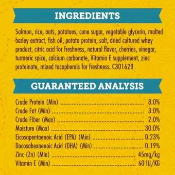 Zuke’s Puppy Naturals Puppy Training Treats for Dogs of All Sizes, Pet Treats made with Real Salmon, 5 oz. Resealable Pouch - 5 oz. Bag