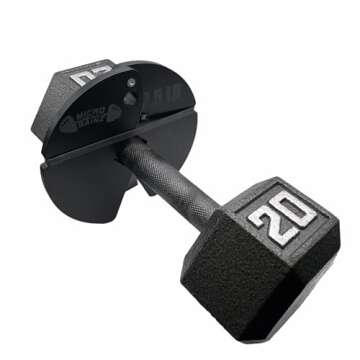 Micro Gainz 2.5LB Banded Dumbbell Fractional Weight Plates 2 or 4 Pack (Choose a Set)- Designed for Dumbbell Training and Micro Loading, Made in USA (4)