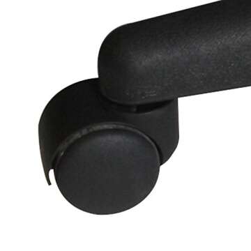 Master Massage Pneumatic Swivel/Rolling Massage Stool, Purple