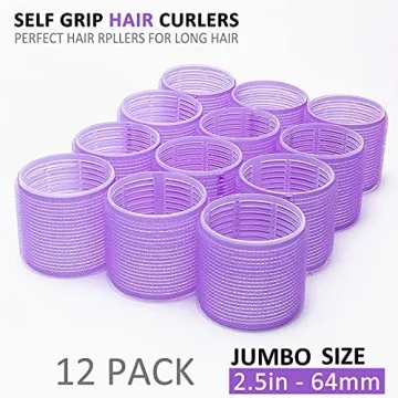 Jumbo Size Hair Roller Set for Salon-Quality Volume