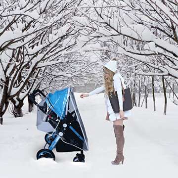 Universal Baby Stroller Rain Cover Weather Shield