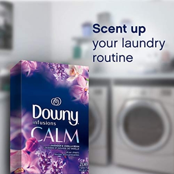 Downy Infusions Dryer Sheets Calm Scent 200 Count