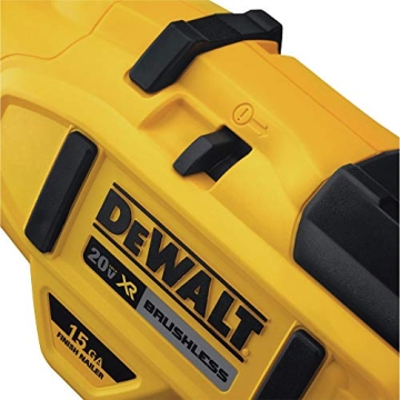 Powerful DEWALT Cordless Finish Nailer for Woodworking