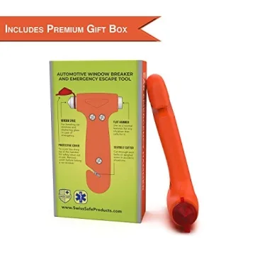 Swiss Safe 5-in-1 Emergency Escape Hammer - Car Safety Tool