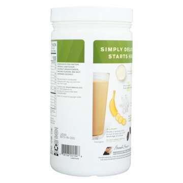 Vega Protein Made Simple, Caramel Toffee - Stevia Free Vegan Protein Powder, Plant Based, Healthy, Gluten Free, Pea Protein for Women and Men, 9.1 oz (Packaging May Vary)