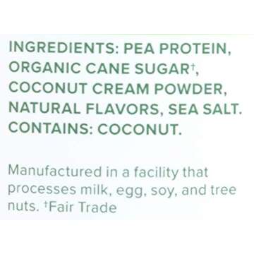 Vega Protein Made Simple, Caramel Toffee - Stevia Free Vegan Protein Powder, Plant Based, Healthy, Gluten Free, Pea Protein for Women and Men, 9.1 oz (Packaging May Vary)