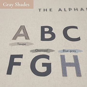 Bon et Beau Alphabet Poster for Kids' Rooms - Stylish and Educational