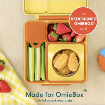 Leakproof Silicone Dips Containers for OmieBox Kids Lunch